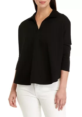 Women's 3/4 Sleeve Swing Polo Shirt