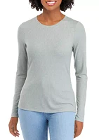 Women's Ribbed Heather T-Shirt