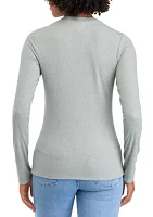 Women's Ribbed Heather T-Shirt