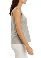 Women's Smocked Shoulder Tank Top