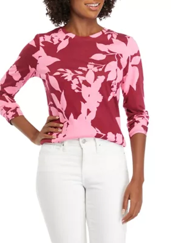 Women's Long Sleeve Printed T-Shirt