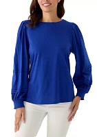 Women's Balloon Sleeve Top