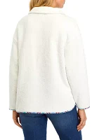 Women's Long Sleeve Sherpa Pullover