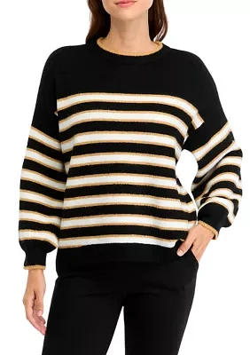 Women's Cable Knit Crew Neck Sweater