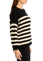 Women's Cable Knit Crew Neck Sweater