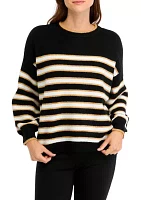 Petite Cable Knit Crew Neck Sweater