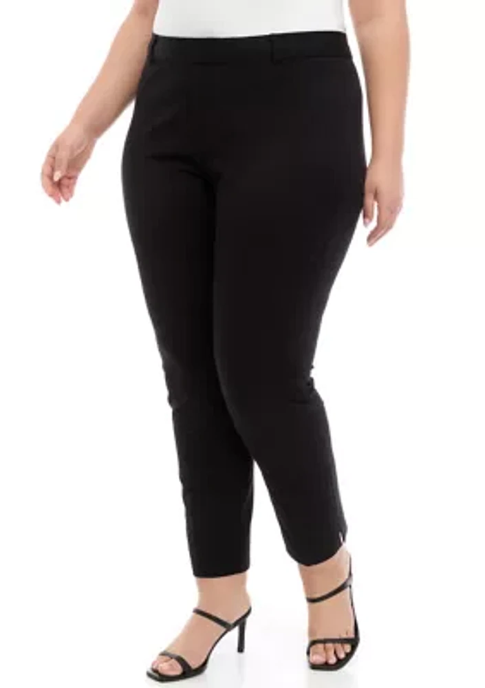 Plus Cary Flat Front Bi-Stretch Pants