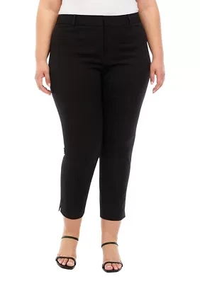 Plus Cary Flat Front Bi-Stretch Pants