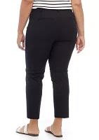 Plus Cary Fly Front Bi-Stretch Pants