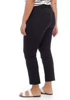 Plus Cary Fly Front Bi-Stretch Pants