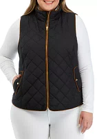 Plus Quilted Vest