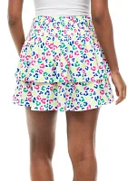 Juniors' Baby Terry Ruffle Skirt