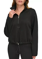 Women's Half Zip Fleece Pullover Sweater