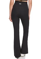 Balance Compression High Waist Flare Tights with Slit