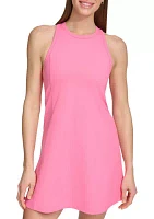 Balance Compression Racerback Tennis Dress with Built Bra