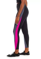 Women's Balance Compression Super High Waist 7/8 Color Block Leggings