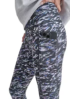 Elevate Interlock High Waisted 7/8 Printed Fitness Tights with Pockets