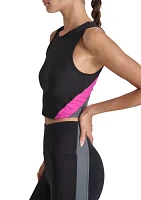 Women's Balance Compression Color Blocked Cropped Tank Top