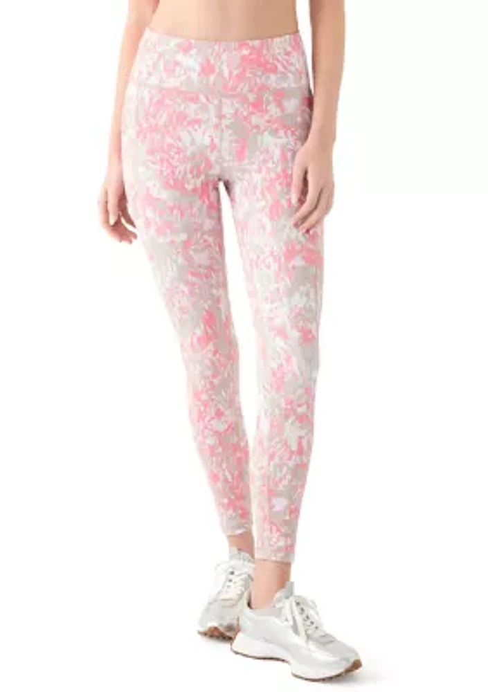 High Waist 7/8 Printed Leggings