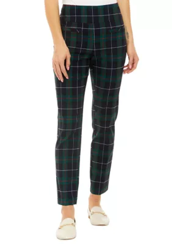 Petite Plaid Millennium Pants