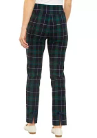 Petite Plaid Millennium Pants