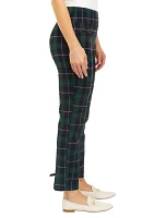 Petite Plaid Millennium Pants