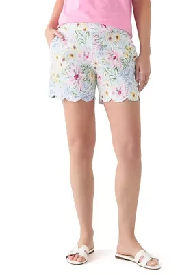 Women's Millennium Scalloped Shorts