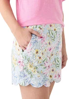 Women's Millennium Scalloped Shorts