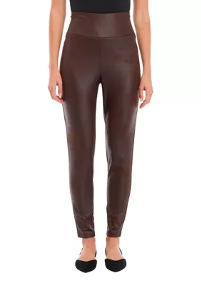 Women's Faux Leather Leggings