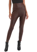 Petite Faux Leather Leggings