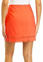 Women's Trimmed Skort