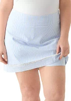 Plus Mill Crochet Trim Skirt