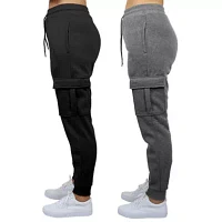 Heavyweight Loose Fit Fleece-Lined Cargo Jogger Pants