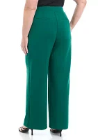 Plus Yummy Wide Leg Pants