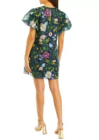 Women's Floral Organza Dress