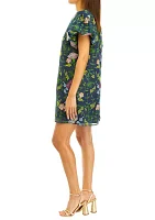 Women's Floral Organza Dress