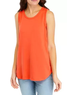 Women's Scoop Neck Baby Terry Tank Top