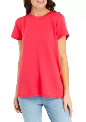 Women's Solid Pleated Back Top