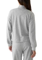 Long Sleeve Zip Henley Pullover