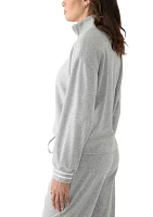 Long Sleeve Zip Henley Pullover