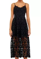 Lace Cami Midi Dress