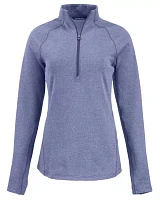 Cutter & Buck Peshastin Eco Fleece Recycled Womens Half Zip Pullover