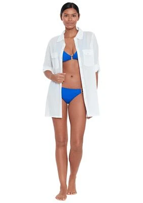 Camp Shirt Swim Cover Up