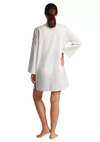 Embroidered Chainstitch Tunic Swim Cover Up