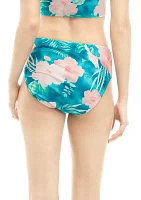 Aloha High Waisted Swim Bottoms