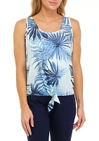 Women's Tropical Oasis Coastal Performance Tank Top