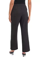 Women's Striped Wide Leg Pants