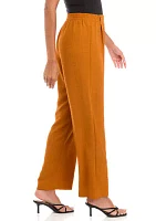 Women's Pull On Wide Leg Pants with Pleats