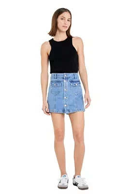 Denim Skort