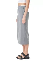 Boxer Waist Maxi Skirt